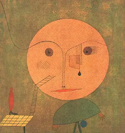 Fehler auf Grün Paul Klee